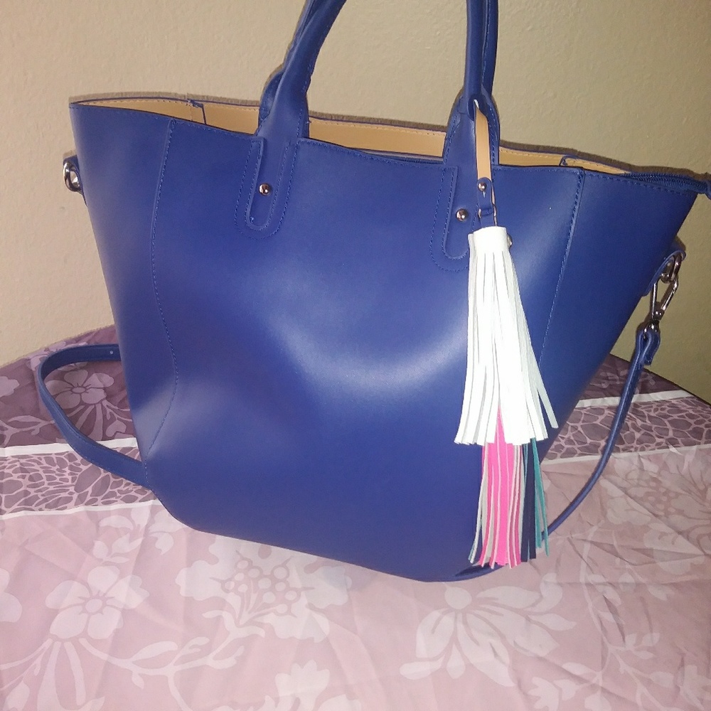 Blue Handbag